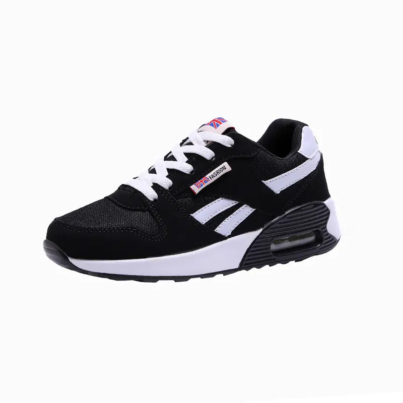 Fashionable Women's Breathable Mesh Lace-Up Sneakers