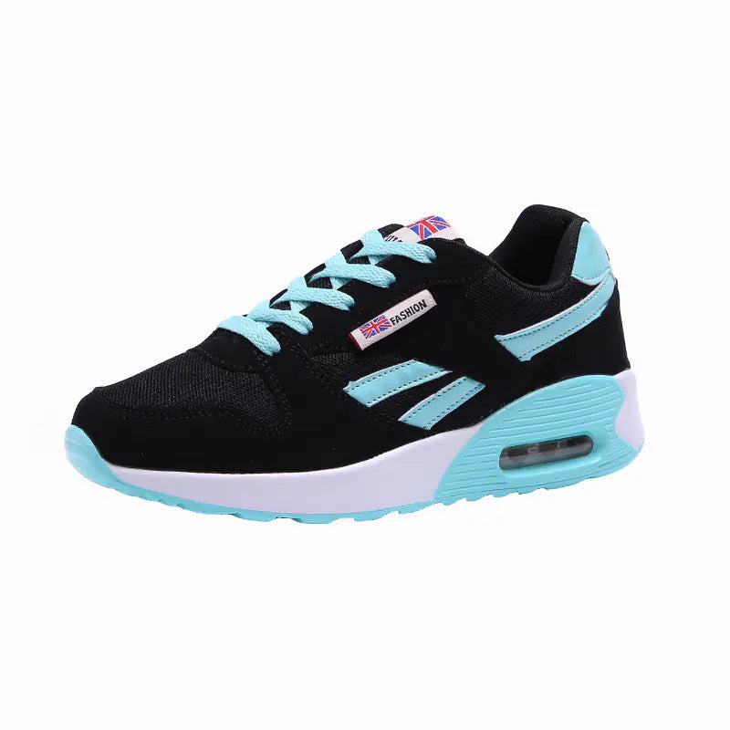 Fashionable Women's Breathable Mesh Lace-Up Sneakers