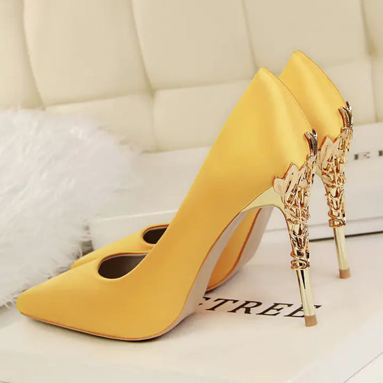 Spring New Pointed Toe Stiletto Heels for Women